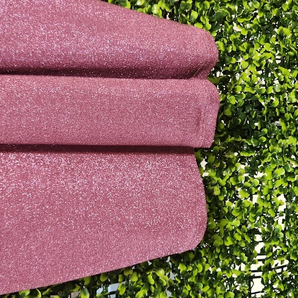 Wild Fable Pink Glitter Shimmer Lurex Bodycon Dress Medium - Picture 6 of 7